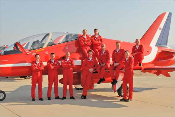 The Red Arrows to Loop in to �Oasis City' at 10th Al Ain Aerobatic Show