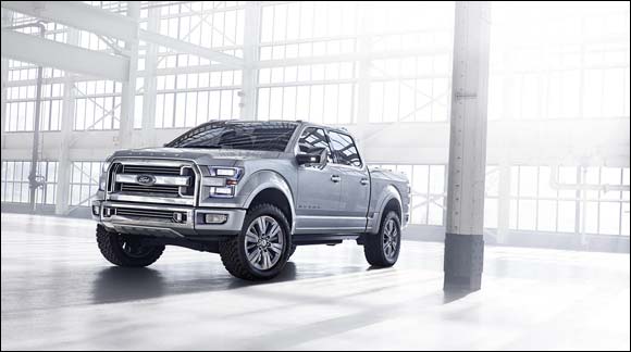 The Mighty Ford Atlas Concept To Make Its Built Ford Tough Epic Middle Eastern Debut At Dubai Motorshow