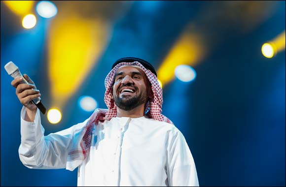 Amr Diab, Hussain Al Jassmi and Elissa kick off after-race concerts with incredible Arab Music performances