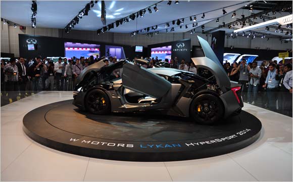 Unveiled at the Dubai International Motor Show, the first Arabian Hypercar �Lykan HyperSport 2014� is all set to conquer the world