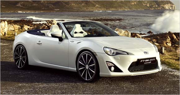 Regional debut of Toyota FT- 86 Open Concept at the Dubai International Motor Show