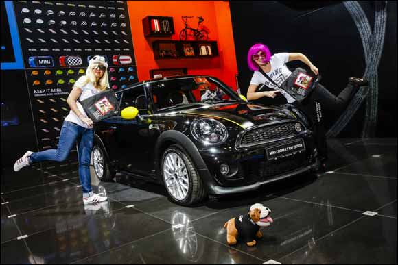 MINI The �Not Normal' brand is picture perfect at the Dubai International Motorshow