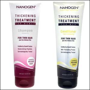 Nanogen, Fuller thicker hair in a bottle