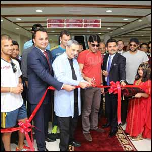 International Cricket Stars Join Forces for Opening of