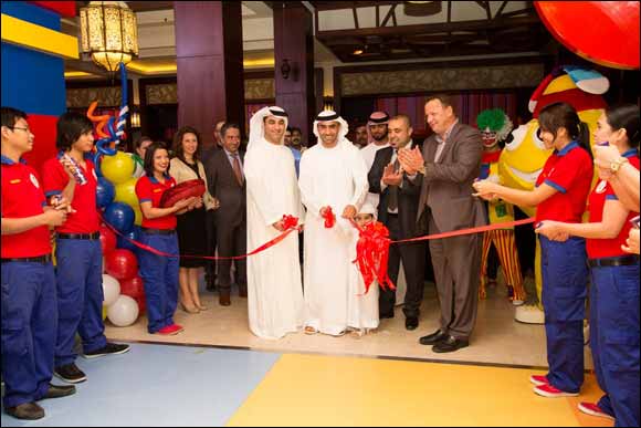HH Sheikh Abdullah Bin Humid & HE Fawaz Abdullah Juma unveils Landmark Leisure's first Fun Ville centre in UAE at Al Hamra Mall