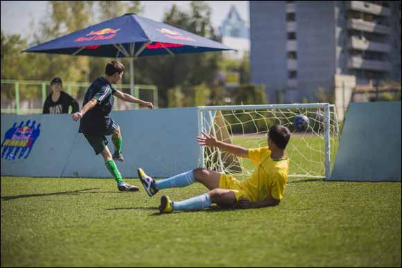 Red Bull Winning 5 Final Kicks off Football Action at the Burj Plaza