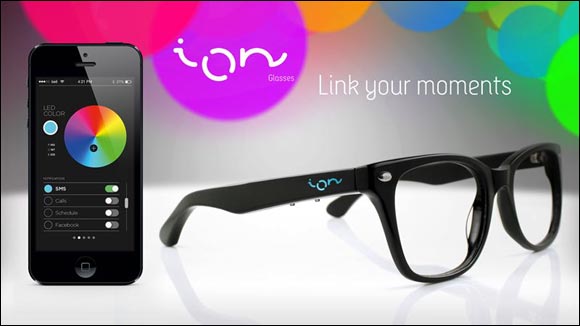 Ion glasses, the first smartglasses with a fashionable design and open source software