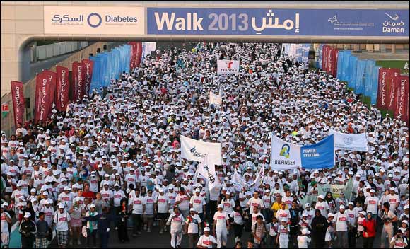Walk raises awareness of importance of healthy lifestyle