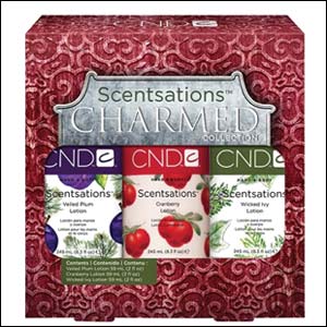 Get winter ready with CND's Scentsations Charmed Lotions