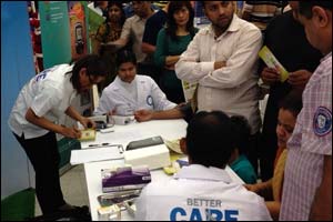 AXA's Diabetes Awareness Campaign is a grand success – over 2,000 free check-ups in two days