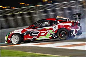 Toyota Emirates Drifting Team starts the season with a bang