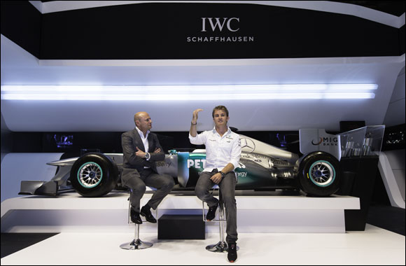 IWC Schaffhausen and Nico Rosberg launch the Mercedes AMG Petronas simulator in Abu Dhabi