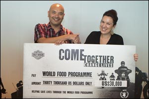 Harley-Davidson® MENA donates USD 30,000 to the United Nations World Food Programme (WFP)