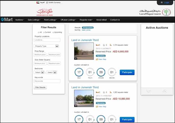 Dubai's first-of-a-kindeMart real estate portal surpasses expectations by attracting 30,000 visitors