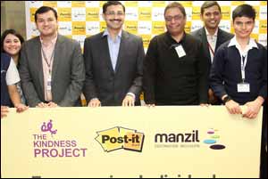 Post-it® raises funds to support Manzil Centre for People with Special Needs