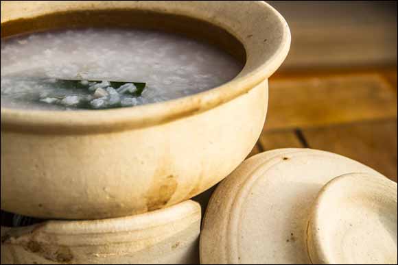 Congee Menu at the Thai Kitchen