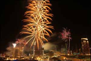 Dubai Captivates the World With Dazzling Firework Display at Burj Khalifa to Mark the New Year