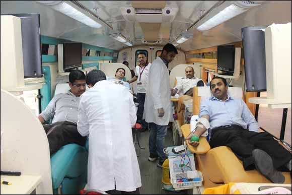 Malabar Gold & Diamonds organizes blood donation drive as a part of its CSR activities