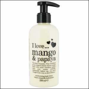 Nourish your skin with the tropical flavors of Mango and Papaya