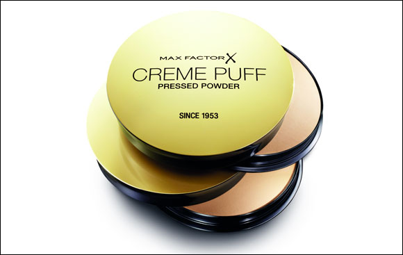 Max Factors Iconic Cr�me Puff Celebrates 60 Years Strong with A Golden New Look