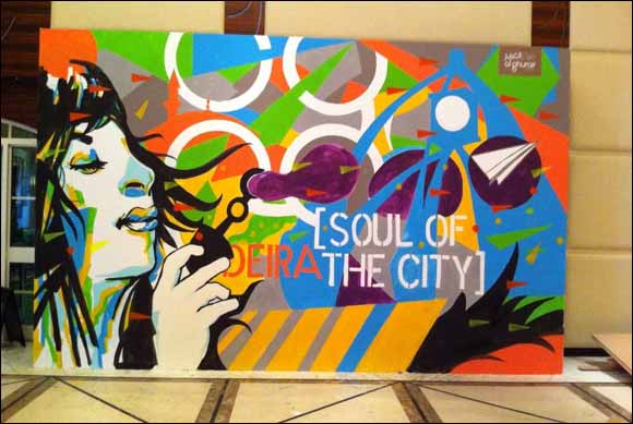 Interactive urban art fest hits Deira - Al Ghurair Centre's Street Con