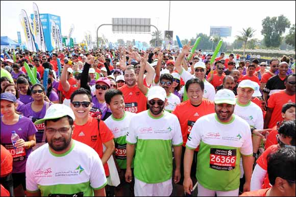 Dubai Health Authority breaks Guinness World Record with largest participation of medical professionals in a marathon.