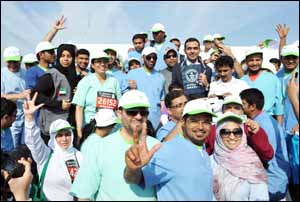 Dubai Health Authority breaks Guinness World Record with largest participation of medical professionals in a marathon.