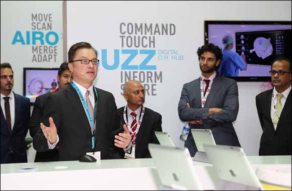 Brainlab launches cutting-edge technology for information sharing at Arab Health 2014