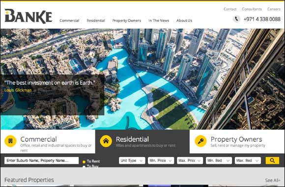 Banke International launches www.banke.ae