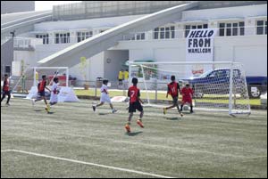 Half way through to the knock-out stages Dubai Schools Football Cup Heats Up
