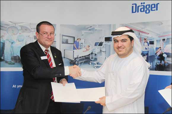 Dubai Healthcare City collaborates with Dräger, pioneer of anesthesia technology, to train health professionals