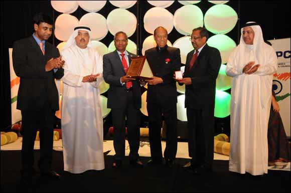 IBPC, Dubai confers golden award on V.O.Sebastian
