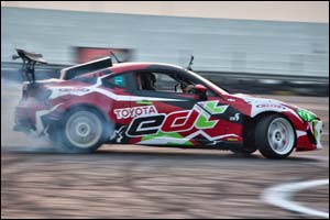 Toyota Emirates Drifting Team stays top of the Drift UAE Championship, following a breath-taking performance