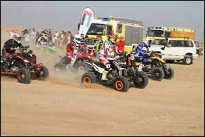 Round 3 of the UAE Desert Championship action.