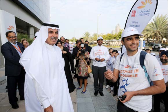 Emirati Banker Raises AED 50,000 for Charity