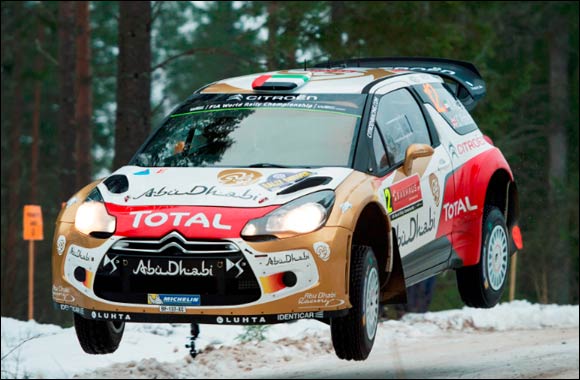 Citro�n Total Abu Dhabi World Rally Team fastest in Sweden Shakedown