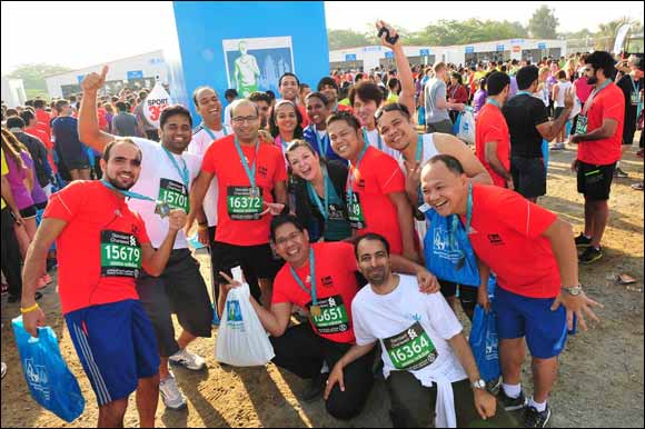 173 du employees promote corporate wellbeing with Dubai Marathon participation