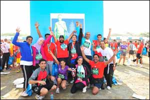 173 du employees promote corporate wellbeing with Dubai Marathon participation