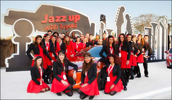 Toyota rocks on Jazzy beats at 14th Dubai Jazz Festival