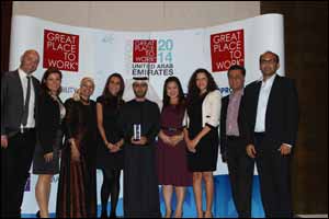 Ericsson UAE Great Place to Work ranking goes up for 2014