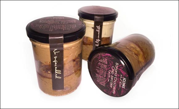 ICONS JARcakes: healthy sweetness in a jar!