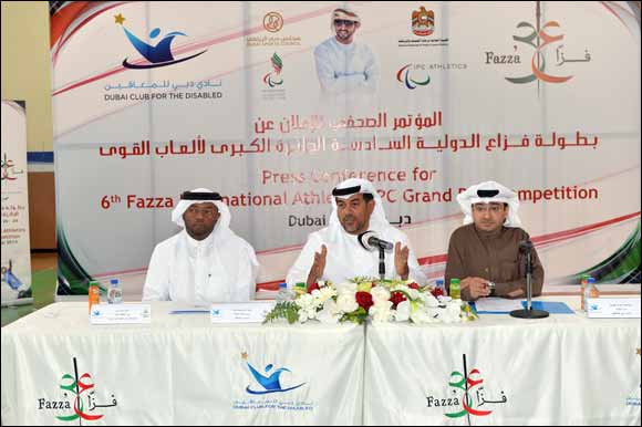 6th Fazza International Athletics IPC Grand Prix Competition 2014 to kick off on 22 February in Dubai