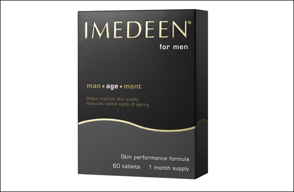 The anti-ageing skincare tablet for men : Imedeen Man●age●ment 