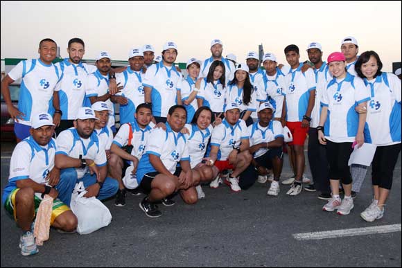 Imdaad employees join ‘EHS Fun Run 2014'