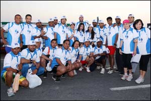Imdaad employees join ‘EHS Fun Run 2014'
