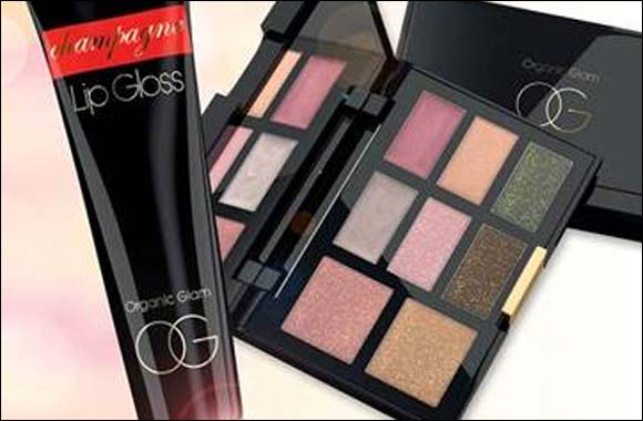 OG Champagne Lip Gloss and Nude Sparkle Palette