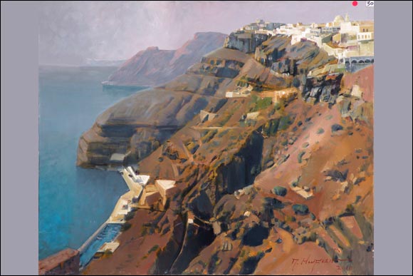 Celebrated Greek artist exhibits collection at AVENUE AT ETIHAD TOWERS