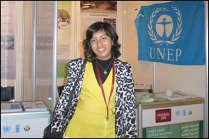 Kehkashan Basu participates in the first Arab South-South Development EXPO