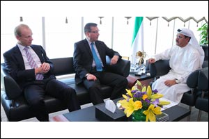 Minister of Economy Discusses Economic and Investment Cooperation between the UAE and Finland