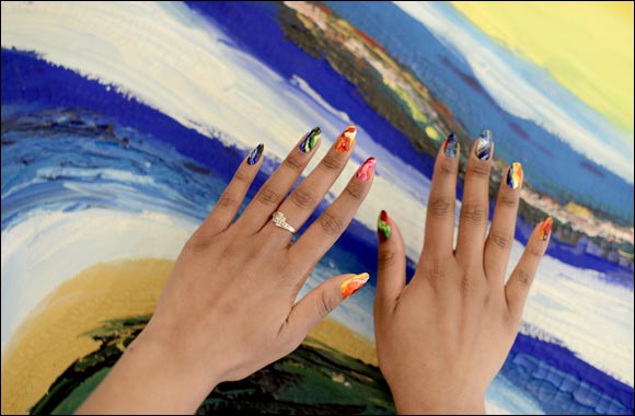 Raffin� Beauty Salon and Dubai based Canadian Artist collaborate to celebrate Art Dubai